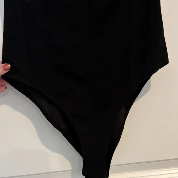 Strapless Black Bodysuit - Picture 3 of 4